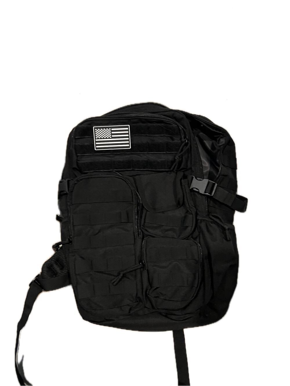 Wotony Tactical Backpack Black 45L